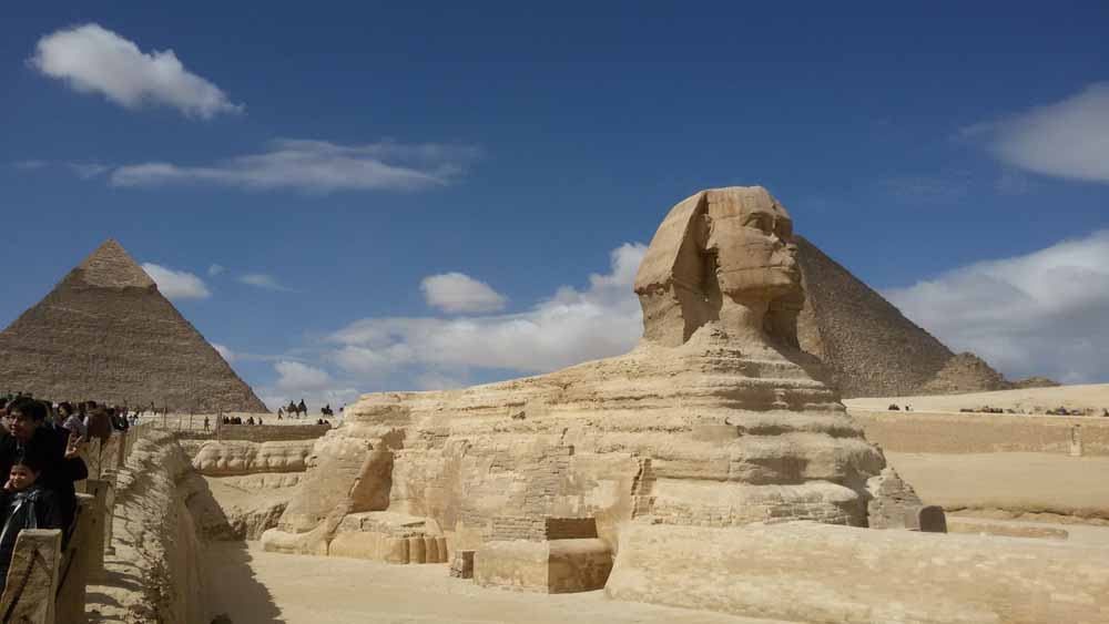 The pyramids of giza
