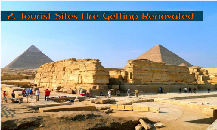 Tourist Sites Are Getting Renovated
